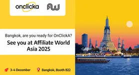 OnClickA is heading to Affiliate World Asia 2025