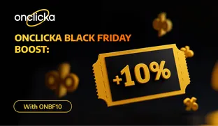 Black Friday at OnClickA: Get a 10% Bonus on Any Deposit!